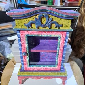 Handmand Mini Wooden Cabnet